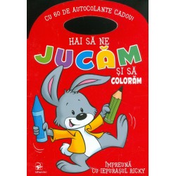 Hai sa ne jucam si sa coloram impreuna ci iepurasul Ricky