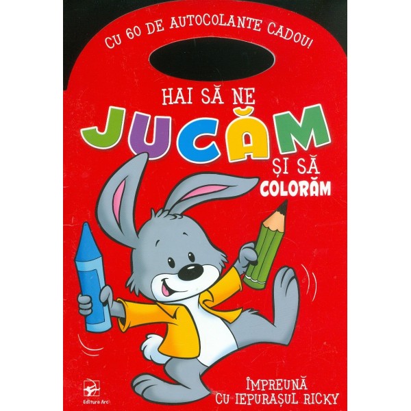 Hai sa ne jucam si sa coloram impreuna ci iepurasul Ricky