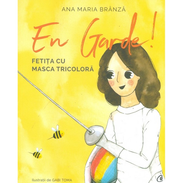 En Garde! Fetita cu masca tricolora