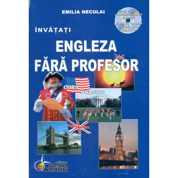 Invatati engleza fara profesor cu CD. Curs practic