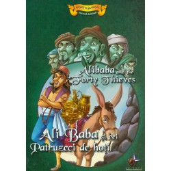 Ali Baba si cei patruzeci de hoti. Editie bilingva