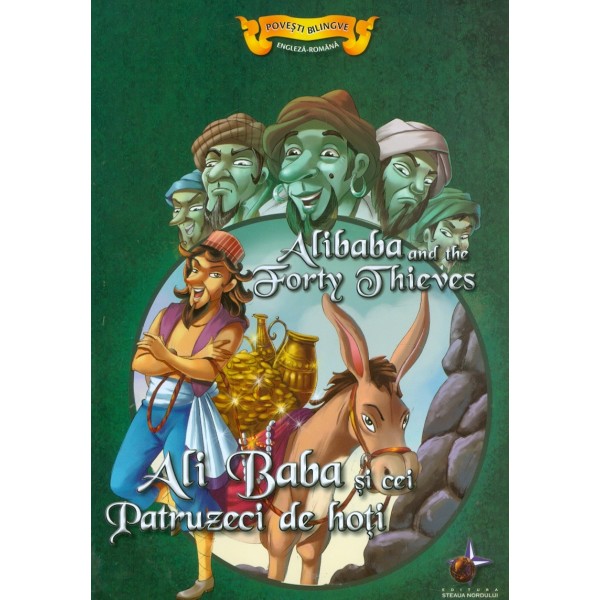 Ali Baba si cei patruzeci de hoti. Editie bilingva