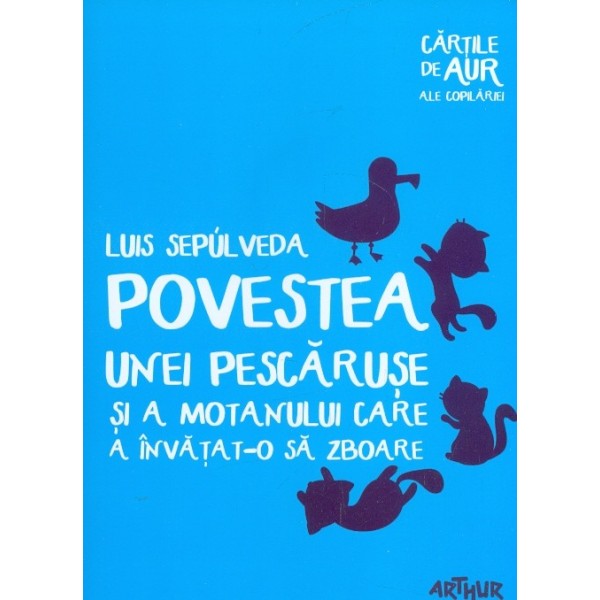 Povestea unei pescaruse si a motanului care a invatat-o sa zboare
