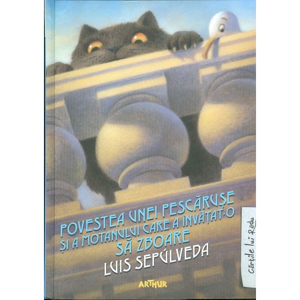 Povestea unei pescaruse si a motanului care a invatat-o sa zboare