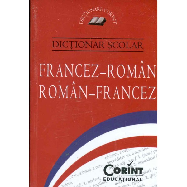 Dictionar scolar roman-francez dublu