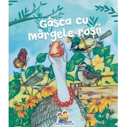 Gasca cu margele rosii