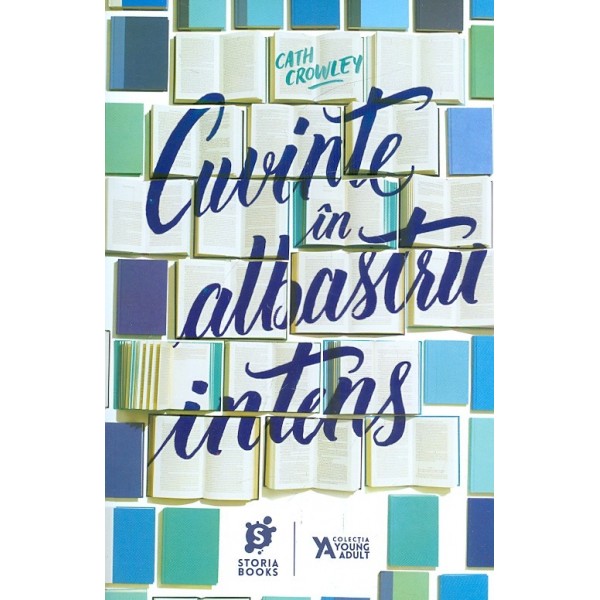 Cuvinte in albastru intens