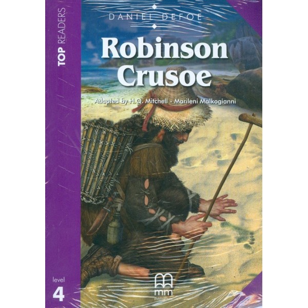 Robinson Crusoe with CD. Level 4