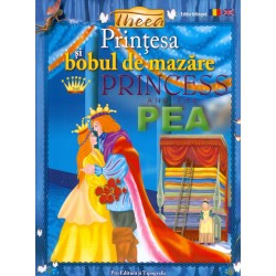 Printesa si bobul de mazare. Editie bilingva