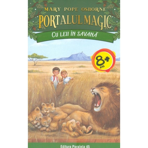 Portalul magic, vol. XI - Cu leii in savana