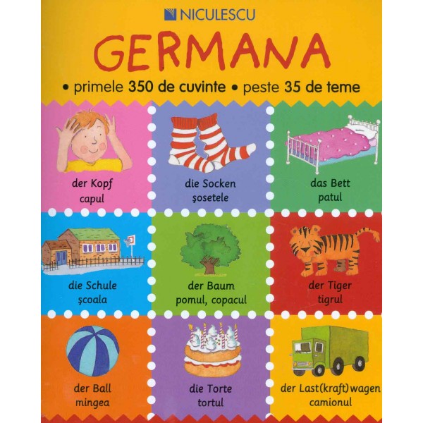 Germana - Primele 350 de cuvinte, peste 35 de teme
