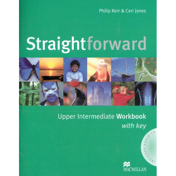 Straightforward - Upper Intermediate Workbook with Key Includes Audio CD