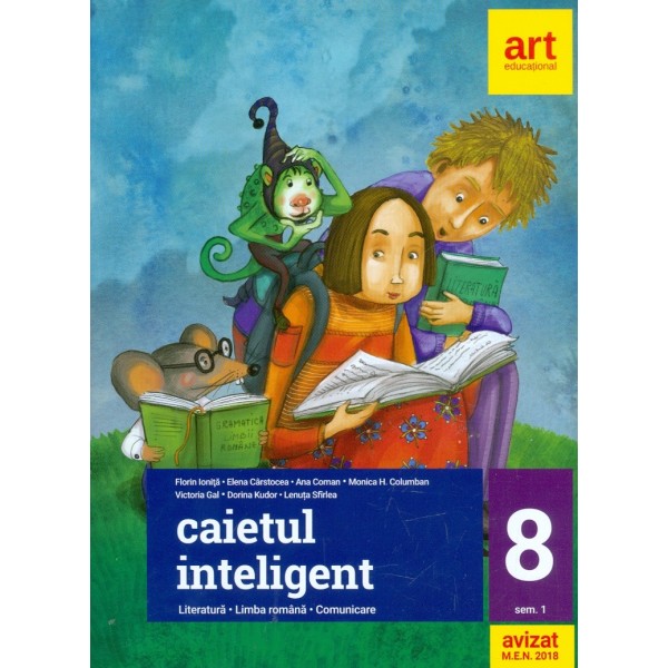 Caietul inteligent, clasa a VIII, semestrul I. Literatura-Limba romana-Comunicare