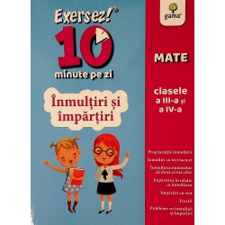 Mate, clasele a III-a si a IV-a - Inmultiri si impartiri