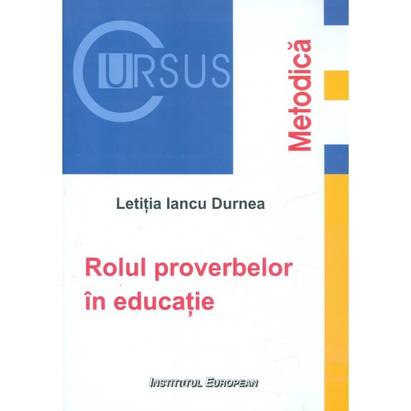 Rolul proverbelor in educatie