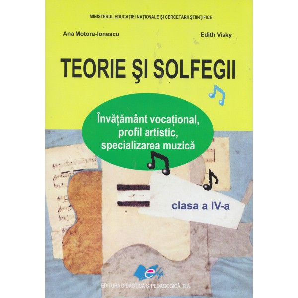 Teorie si solfegii, clasa a IV-a