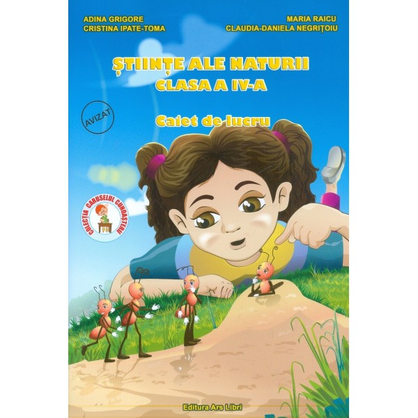 Stiinte ale naturii, clasa a IV-a - Caiet de lucru