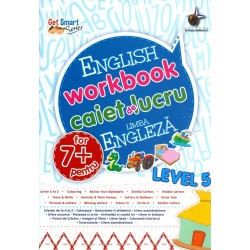 English Workbook, 7+ for Level 5. Caiet de lucru, limba engleza