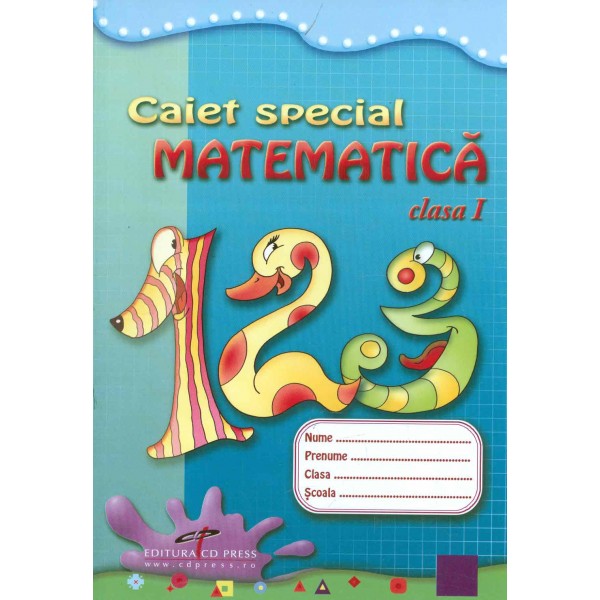 Matematica - Caiet special, clasa I