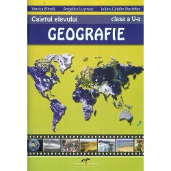 Geografie - Caietul elevului, clasa a V-a