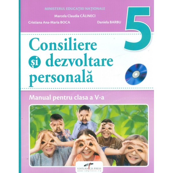 Consiliere si dezvoltare personala, clasa a V-a cu CD