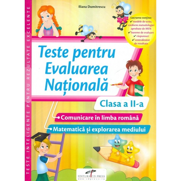 Comunicare in limba romana. Matematica si explorarea mediului - Teste pentru Evaluarea Nationala, clasa a II-a