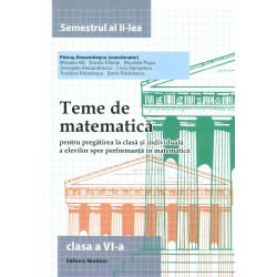 Teme de matematica, clasa a...