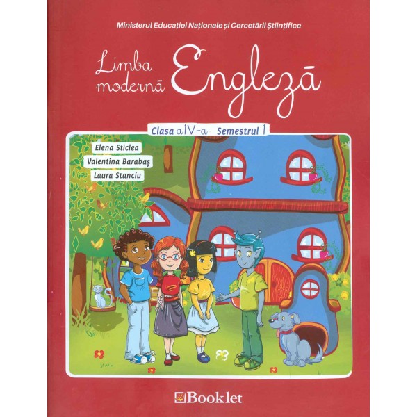 Limba moderna engleza, clasa a IV-a, semestrul I cu CD