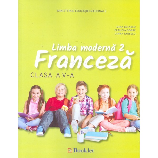 Limba moderna 2 franceza, clasa a V-a cu CD-Rom