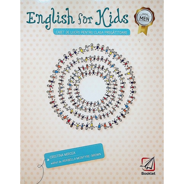 English for Kids. Caiet de lucru pentru clasa pregatitoare