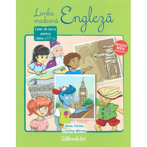 Limba moderna engleza, clasa a III-a - Caiet de lucru