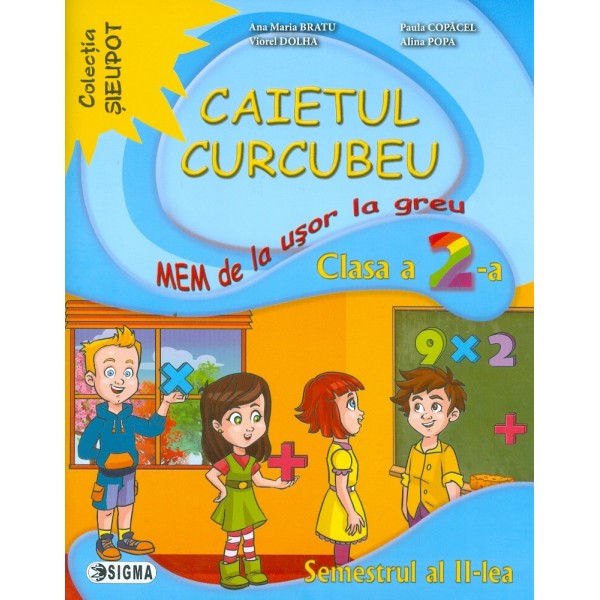 Caietul curcubeu, clasa a II-a, semestrul al II-lea
