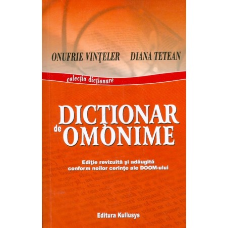 Dictionar de omonime