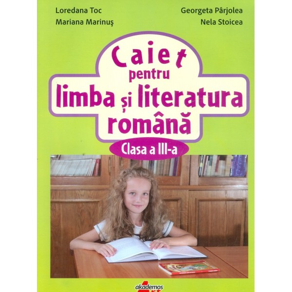 Caiet pentru limba si literatura romana, clasa a III-a