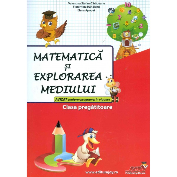 Matematica si explorarea mediului. Clasa pregatitoare