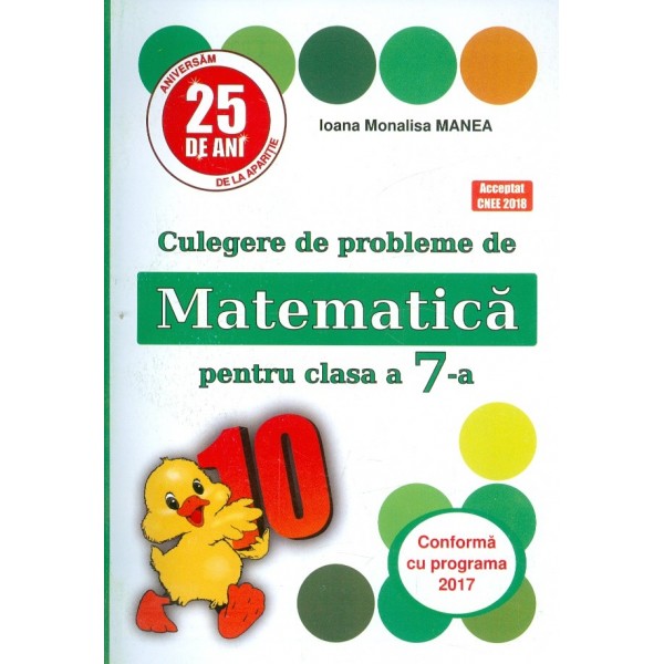 Culegere de probleme de matematica pentru clasa a VII-a