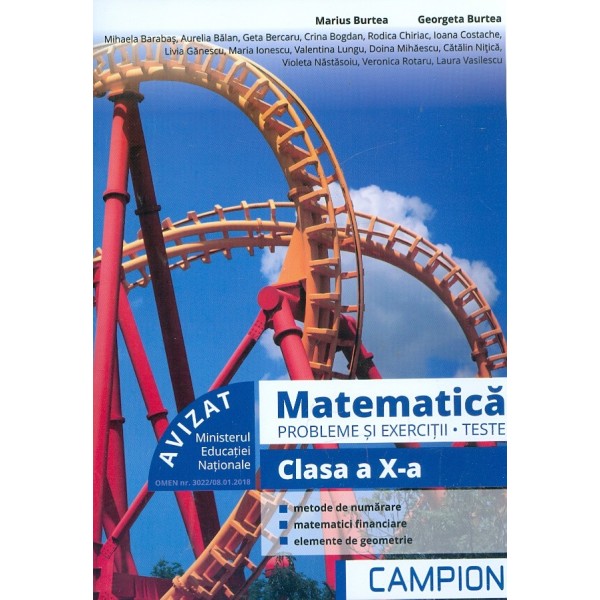 Matematica, clasa a X-a - Probleme si exercitii. Teste