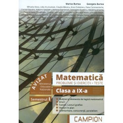Matematica, clasa a IX-a,...