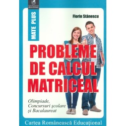 Probleme de calcul matriceal. Olimpiade, concursuri scolare si bacalaureat