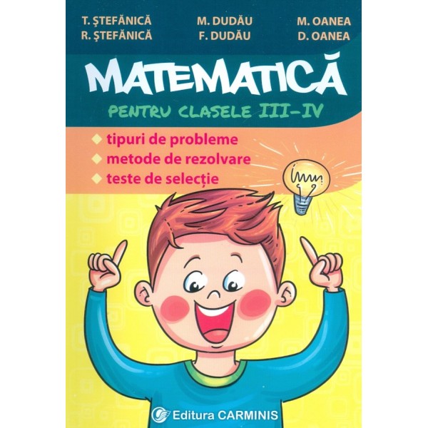 Matematica pentru clasele III-IV
