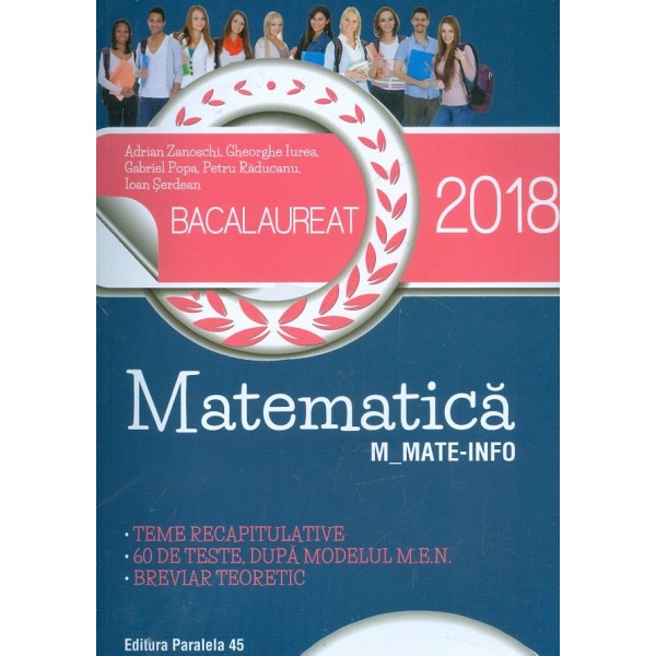 Matematica - M_Mate-Info - Bacalaureat 2018