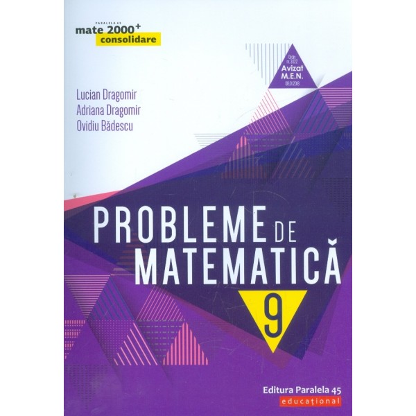 Probleme de matematica, clasa a IX-a