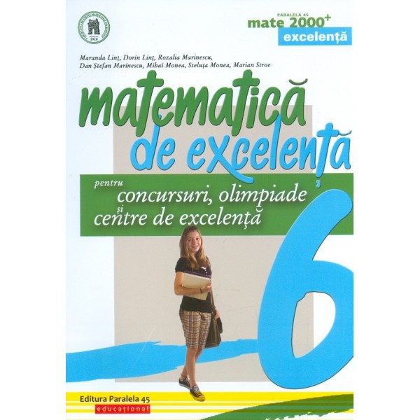 Matematica de excelenta pentru concursuri, olimpiade si centre de excelenta, clasa a VI-a