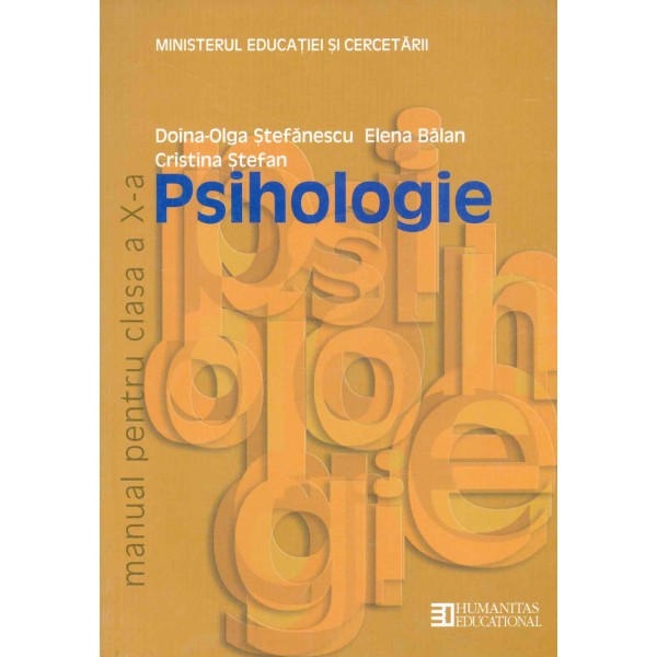 Psihologie, clasa a X-a