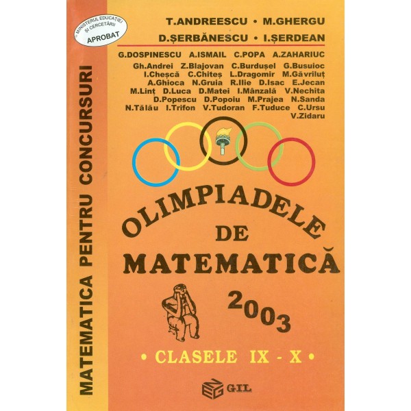 Olimpiadele de matematica, clasele IX-X, 2003
