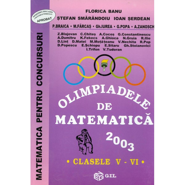 Olimpiadele de matematica, clasele V-VI, 2003
