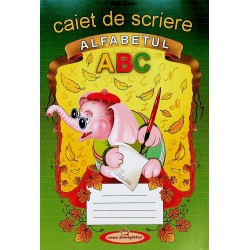 Alfabetul ABC. Caiet de scriere