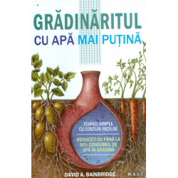 Gradinaritul cu apa mai putina