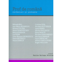 Prof de romana. Confesiuni...
