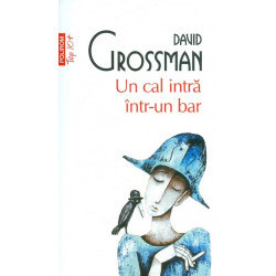 Un cal intra intr-un bar